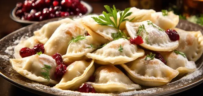 Pierogi z różnymi nadzieniami